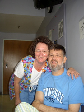 Joyce, one of my remarkable RNs