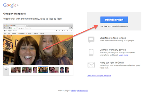 Google Hangout Plugin