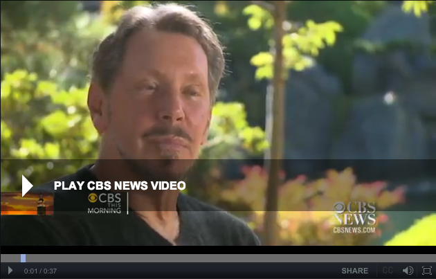 Larry Ellison Interview on CBS News